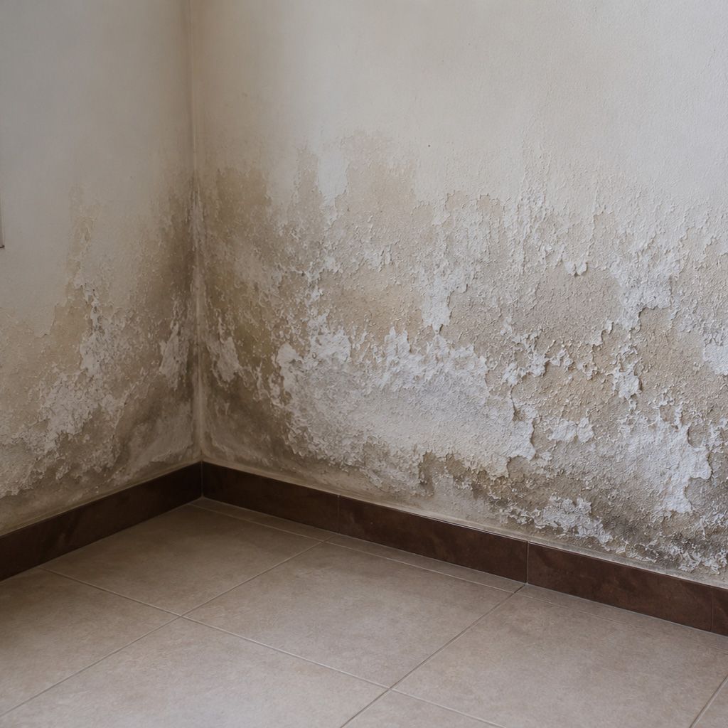 Salitre en muros / pared
