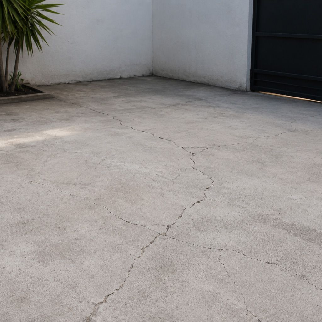 Pisos y patios quebrados