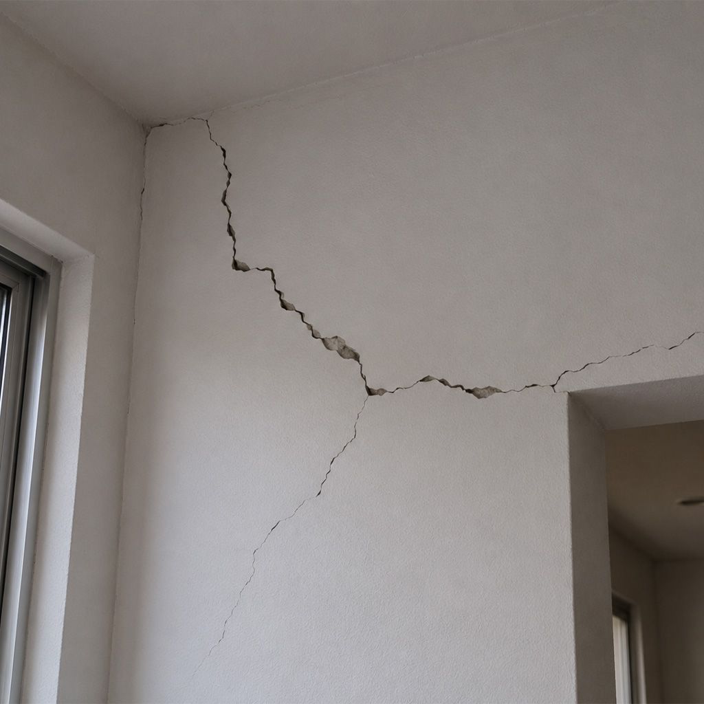 Grietas en pared (estructurales)