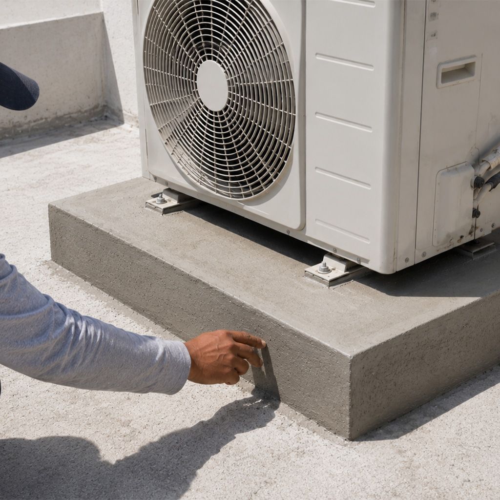 Base para condensador de aire acondicionado