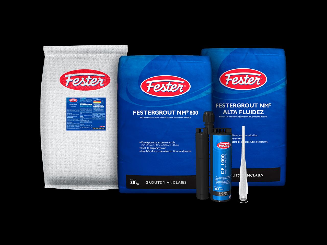 Grouts y Anclajes
