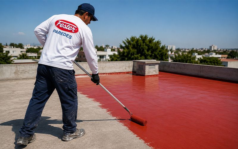 Impermeabilización en techos y muros
