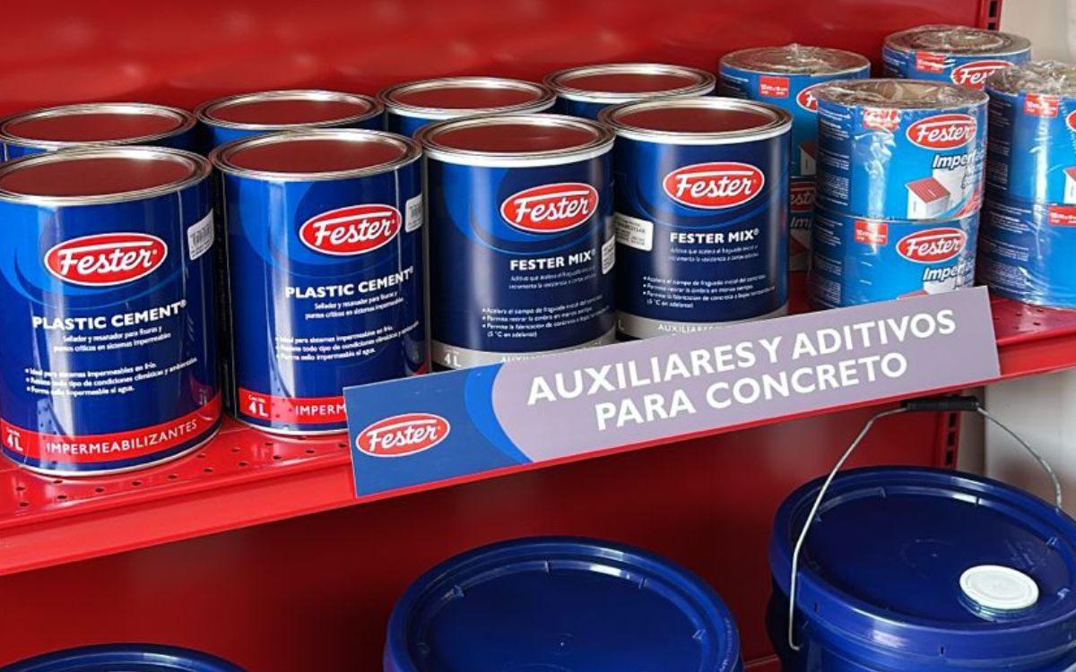 Auxiliares y aditivos para concreto